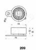 ASHIKA 45-02-209 Tensioner, timing belt